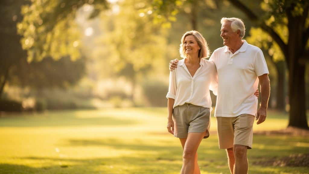 Happy active couple with healthy legs enjoying life in Atlanta